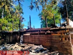 Jelang Pesta Pernikahan, Rumah di Awolagading Bone Dilahap Api