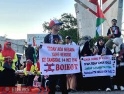 Bone Peduli Kemanusiaan Gelar Long March, Dukung Relawan Global March To Gaza