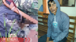 Foto: Terduga pelaku pembunuhan di Desa Sailong (kiri) dan korban pembunuhan di Desa Sailong saat ditemukan terbaring tak bernyawa di sawah (kanan). Foto: Terduga pelaku pembunuhan di Desa Sailong (kiri) dan korban pembunuhan di Desa Sailong saat ditemukan terbaring tak bernyawa di sawah (kanan).