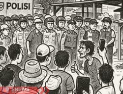 Eksekusi Lahan di Katumbangan Polman Ricuh, Anggota Polisi Terluka