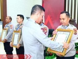 Sikeu Polres Wajo Raih Penghargaan dari Kapolri