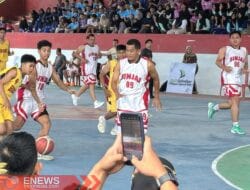 Turnamen Bola Basket Kajari Sinjai Cup 2025 Resmi Bergulir, Bupati Harap Lahir Bibit Atlet Potensial