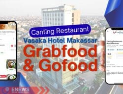 Canting Restaurant Vasaka Hotel Makassar Hadirkan Aplikasi Pesan Antar