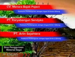 Pelaksana Proyek Irigasi Bandel, Polisi Bungkam, DLH Wajo Bakal Turunkan Tim PPNS