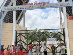 AMI WB Bersama Warga Desa Arajang Wajo Tutup Akses ke Bendungan Paselloreng