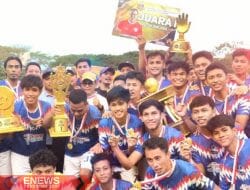 Didominasi Pemain Liga, OTP 37 Mamuju Keluar Sebagai Pemenang di Polman Cup V