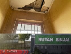 Bobol Dua Plafon, Satu Narapidana Rutan Sinjai Kabur dari Ruang Isolasi