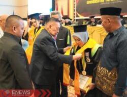 Pesan Wagub Sulbar pada Momen Wisuda Universitas Tomakaka Mamuju