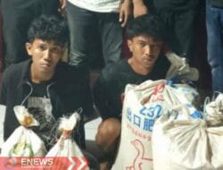 Curi Beras Bantuan Pemerintah, 2 Pemuda Residivis Pencurian di Bone Dibekuk Polisi