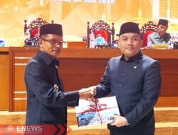 Rapat Paripurna, DPRD Polman Setujui LPJ Pelaksanaan APBD Tahun 2024