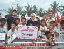 Ketua DPRD Bone Hadiri Turnamen Sepak Bola Mini di Ulaweng