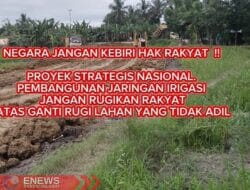 Harga Lahan Pembangunan Irigasi DI Gilireng Wajo Tuai Polemik
