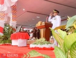 Pesan Bupati Wajo Saat Jadi Inspektur Upacara HUT ke-80 RI