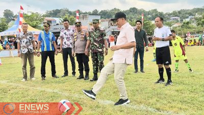 Dibuka Waki Bupati, Turnamen Mini Soccer se-Kabupaten Sinjai Resmi Bergulir