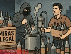 Penjual Miras Ilegal di Cenrana Bone Tantang Polisi: Silakan Tangkap Saya!