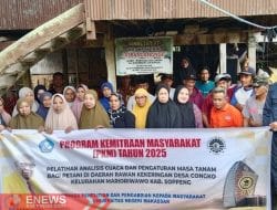 FISH UNM Gelar Pelatihan Kepada Petani di Soppeng