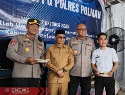 Bupati Hadiri dan Apresiasi Launching SPPG MBG Polres Polman