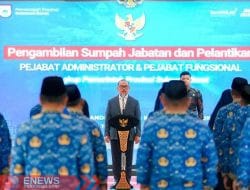 Gubernur Sulbar Lantik 39 Pejabat Baru, Tekankan Peningkatan Kinerja