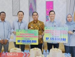 Taman Kota Wajo Bersolek dengan CSR Bank Sulselbar