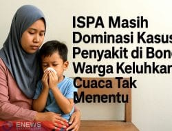 3.300 Warga Bone Terpapar ISPA dalam Sebulan, Dinkes Imbau Jaga Kebersihan
