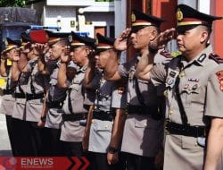 Kapolres Bone Lantik Pejabat dan Kapolsek Baru