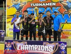 Turnamen Takraw Aru Teko Cup I 2025 Resmi Ditutup, Ini Pemenangnya