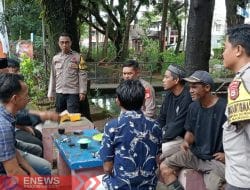 Polsek Mariso Jaga Kamtibmas Jelang Pemilihan RT/RW