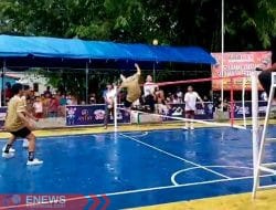 Pecinta Takraw Gelar Turnamen di Barebbo, 32 Tim Berebut Hadiah Rp10 Juta