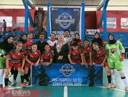Tim Futsal Putri Sinjai Pastikan Tiket Porprov Sulsel 2026