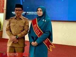Hj. Indrayana Samsul Dikukuhkan Jadi Bunda PAUD Kabupaten Polman