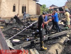 Rumah Warga di Salomekko Bone Terbakar, Kerugian Capai Rp200 Juta