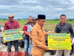 Sepanjang 2025, Bupati Polman Salurkan 388 Alsintan