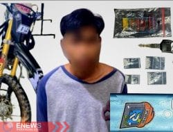 Bawa 4 Sachet Shabu, Petani Asal Ermes Dibekuk Satresnarkoba Bantaeng