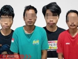 Polisi Ringkus Empat Pelaku Sabu di Tellusiattingge Bone