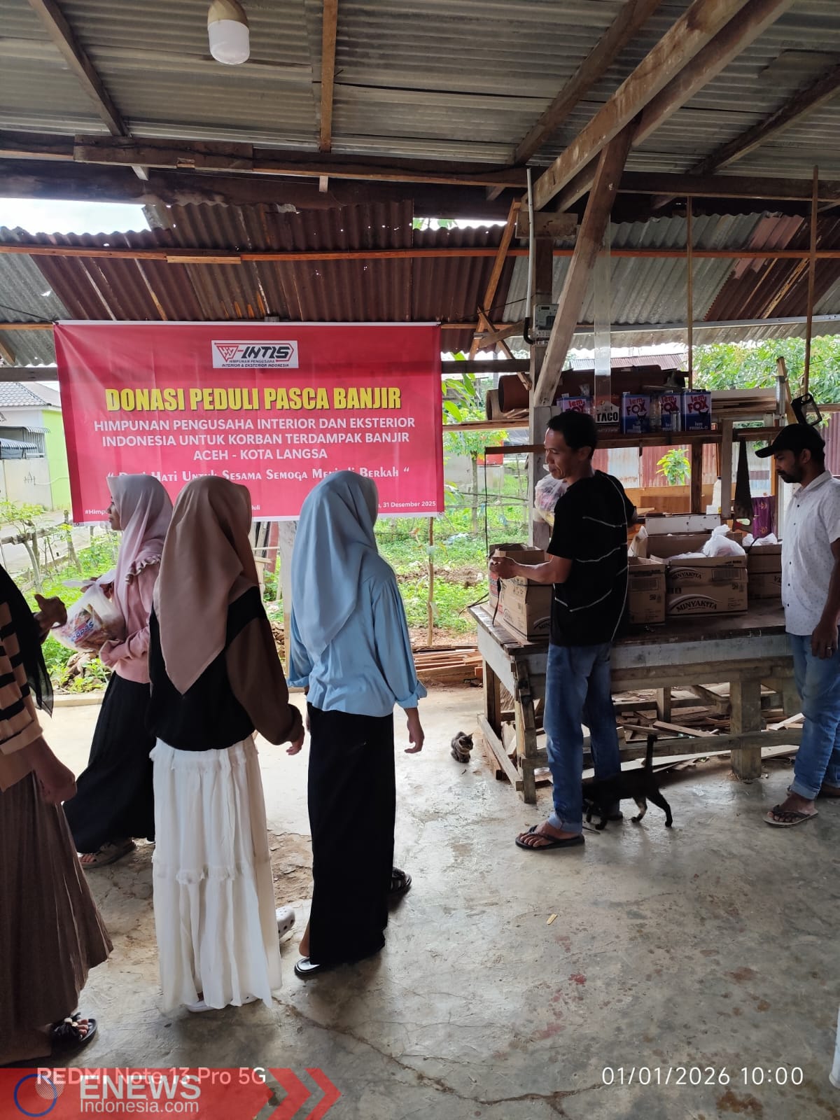 Menurut Ahmad Kautsar, kehadiran organisasi di tengah masyarakat merupakan bagian dari komitmen HIP-INTIS untuk tidak hanya berperan dalam sektor usaha, tetapi juga aktif dalam kegiatan sosial dan kemanusiaan.