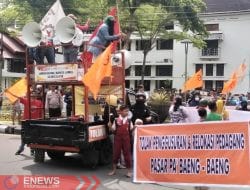 Partai Buruh dan PKL Desak Hentikan Penggusuran Pasar Pa’baeng-baeng