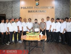 Sat Intelkam Polres Pelabuhan Makassar Gelar Syukuran HUT ke-80 Intelijen Polri