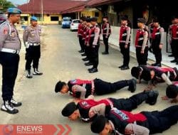 Sipropam Polres Berau Temukan 9 Pelanggaran Personel Saat Gaktibplin