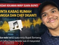 Beredar Rekaman Voice Mirip Suara Bupati Bantaeng, Minta Kabag Rumah Tangga dan Chef Diganti
