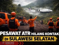 ATR 42-500 Yogyakarta-Makassar Hilang Kontak di Sulsel