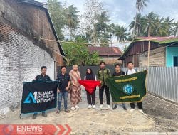 Aliansi Pemuda Bersatu Salurkan Bantuan Korban Kebakaran di Desa Ulo
