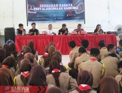 Kolaborasi Kepmi Bone DPC Tonra dan Forbes Ajak Pelajar SMAN 10 Bone Lawan Narkoba