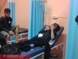 Lakalantas Tunggal Terjadi di Jalan Poros Majene–Mamuju, Dua Pengendara Luka-luka