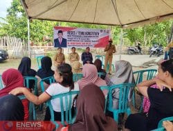 H. Mustafa Reses di Pakkanna Wajo, Serap Aspirasi, Salurkan Bantuan Langsung
