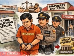 Oknum Pengacara Terduga Pelecehan Seksual Ditahan di Polres Bantaeng