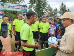 Diikuti 52 Tim Sulselbar, Bupati Polman Buka JM Junior Tournament 2026