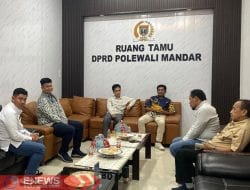 DPRD Polman Terima Kunker DPRD Pangkep Bahas Tata Kelola Kerja Sama Media