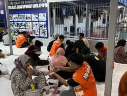 Program MESRA, Warga Binaan Rutan Tanjung Redeb Buka Puasa Bersama Keluarga