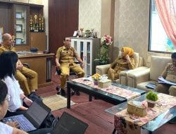 Dinsos Sulbar Bahas Progres Sekolah Rakyat Bersama BPKP dan BPBPK