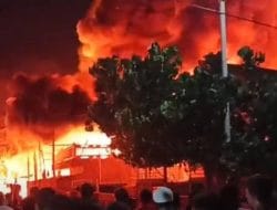 Kebakaran di Galung Tulu Polman, 35 Rumah Ludes dan 1 Warga Meninggal